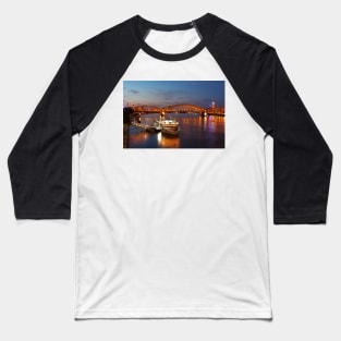 Hohenzollern Bridge with Rhine Baseball T-Shirt